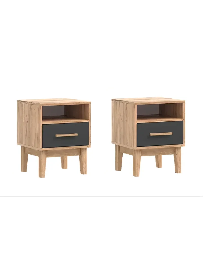 Дуб крафт золотой/графит