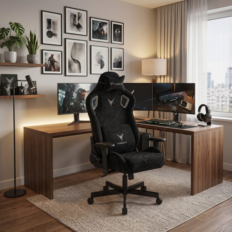 Кресло игровое Knight Outrider Light-20