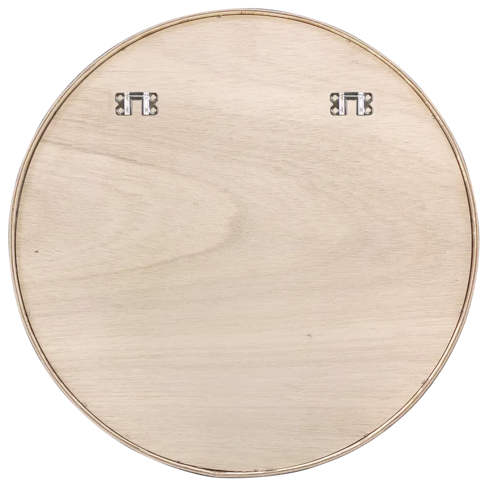 Зеркало декоративное "INSPIRE Nordik Tableto Oak" круглое D56