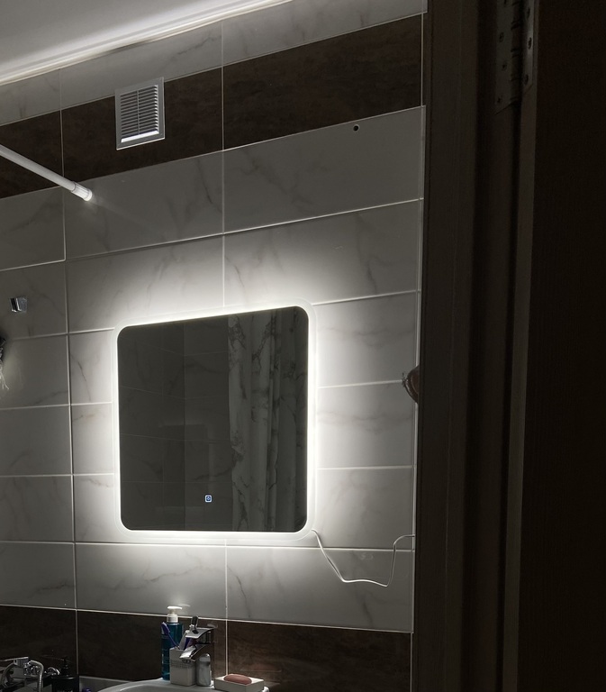 Зеркало для ванной Light Led с подсветкой 40x60 см